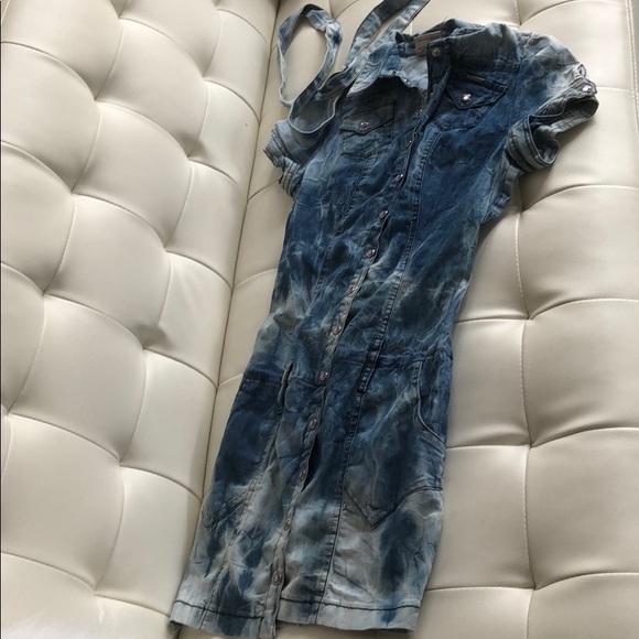Denim dress - Picture 1 of 3